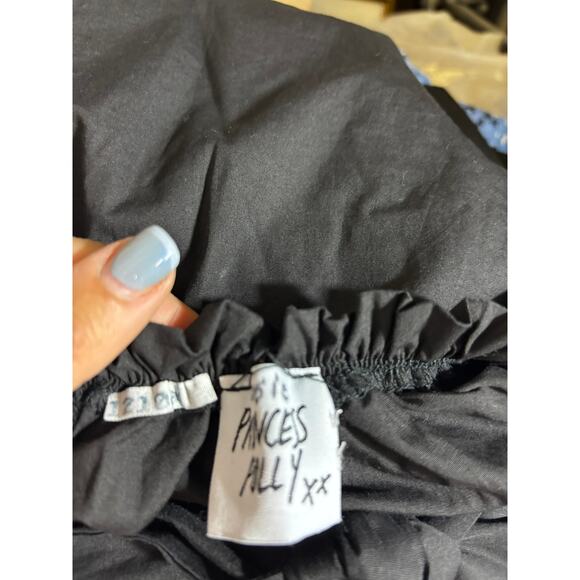 Princess Polly Black Mini Smocked Dress XS - Picture 6 of 6